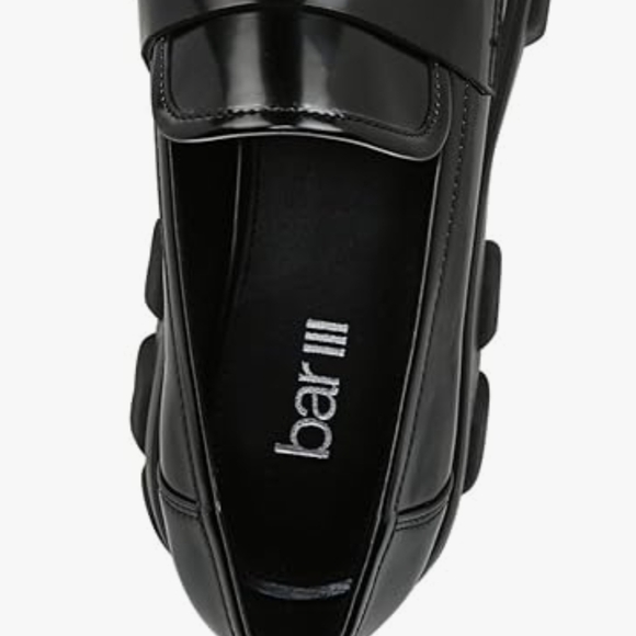 Bar III Shoes - Bar III Women's Black Loafers Size 10